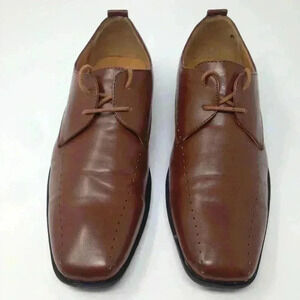 Freeman Jazz Brown Lace-up Size 5 M Shoes